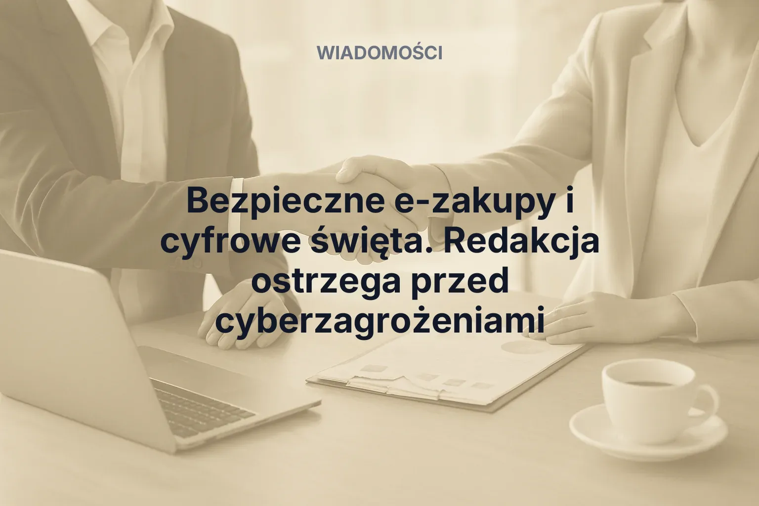 Miniatura: Bezpieczne e-zakupy i cyfrowe święta. Redakcja ostrzega przed cyberzagrożeniami