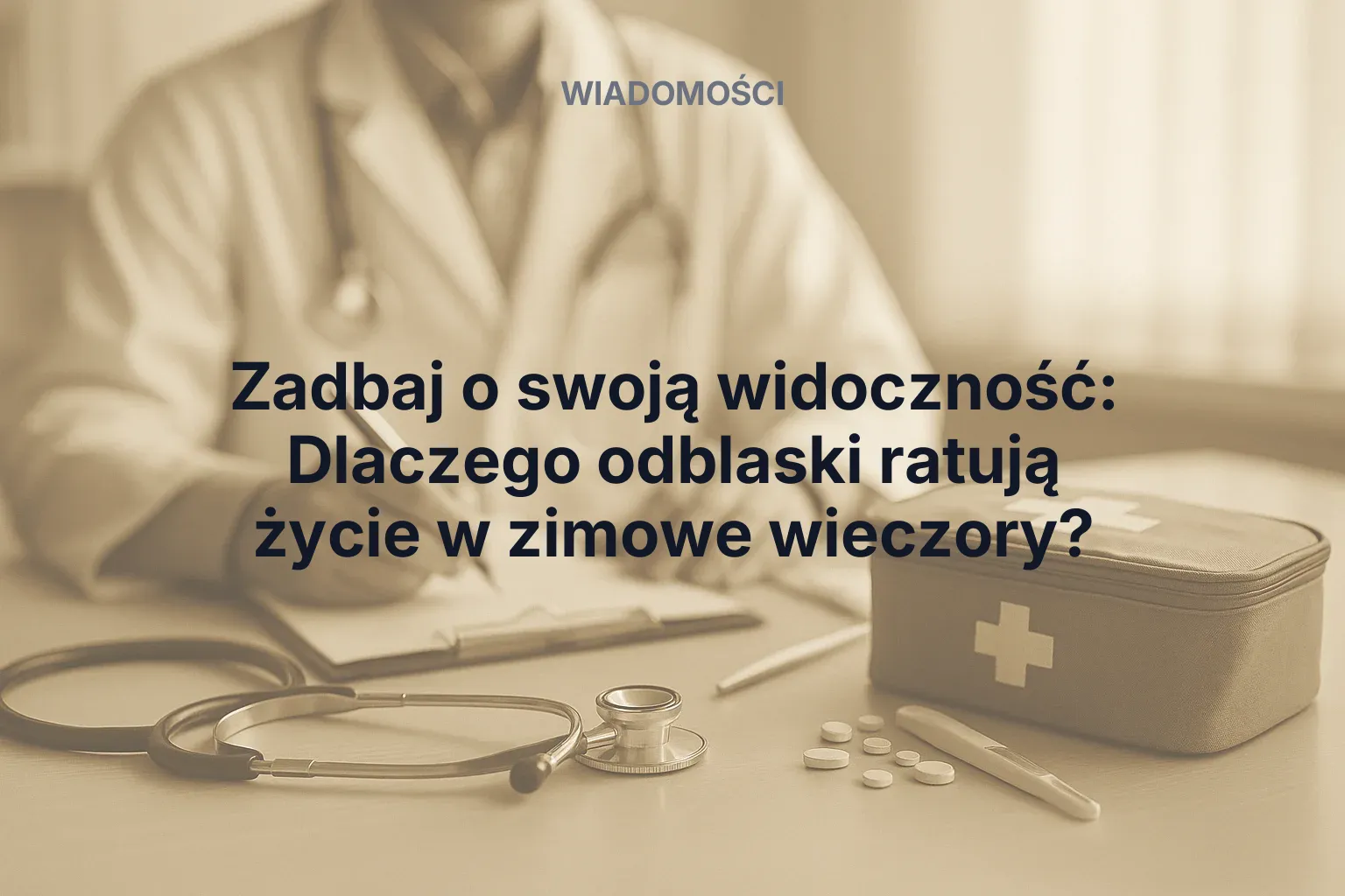 Artykuł: Zadbaj o swoją widoczność: Dlaczego odblaski ratują życie w zimowe wieczory?