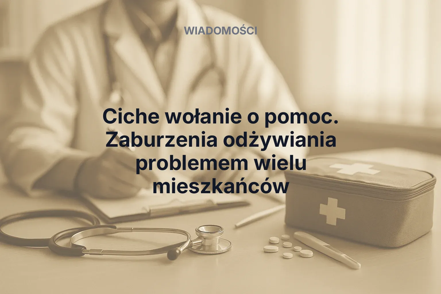 Artykuł: Ciche wołanie o pomoc. Zaburzenia odżywiania problemem wielu mieszkańców