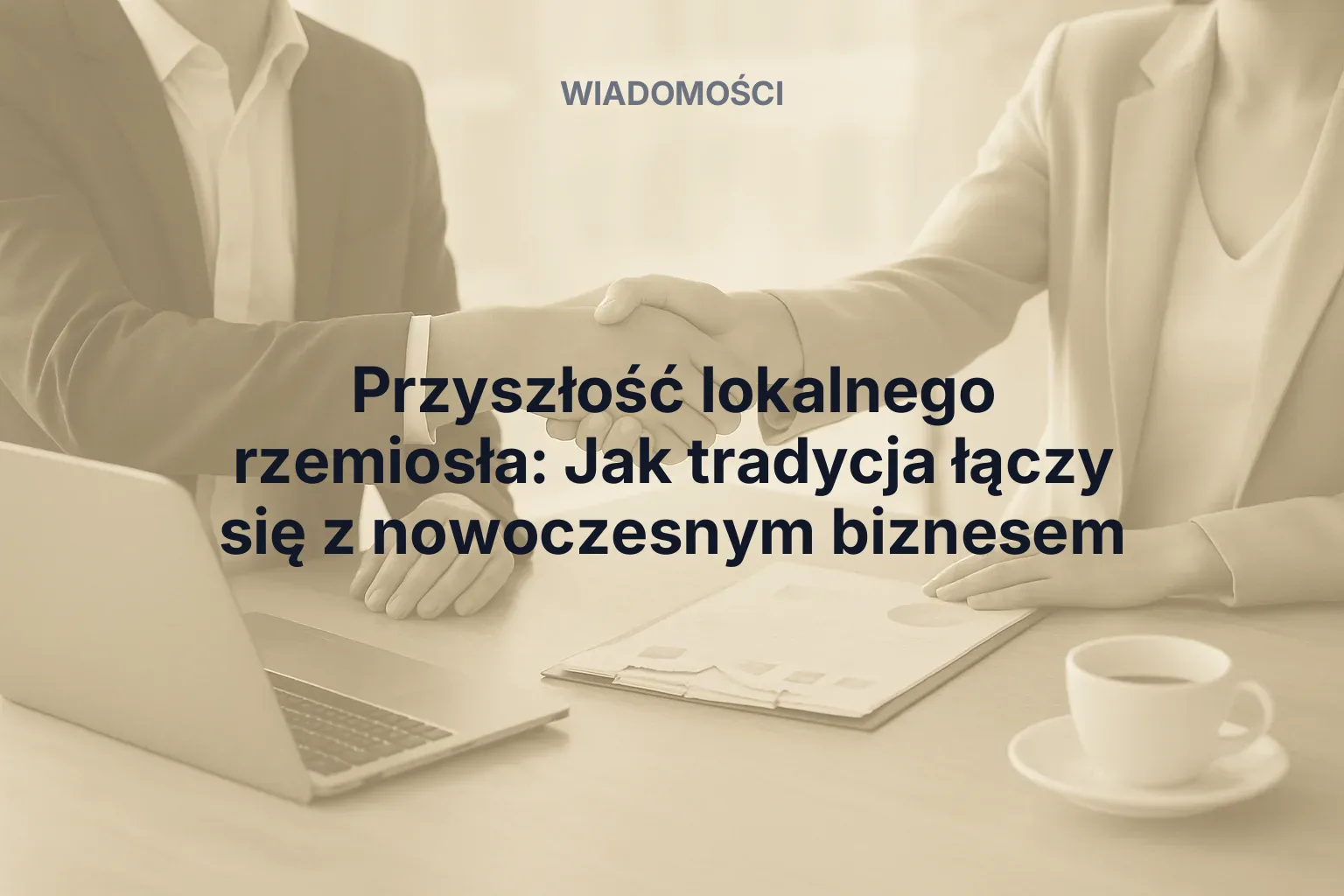 Artykuł: Przyszłość lokalnego rzemiosła: Jak tradycja łączy się z nowoczesnym biznesem
